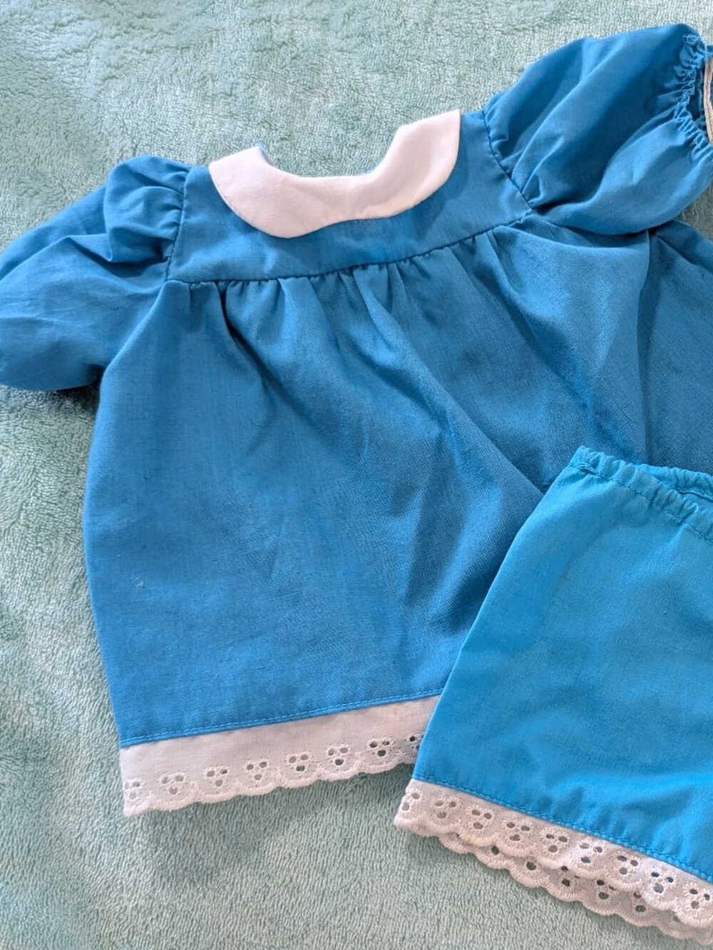Rare Vintage Big Comfy Couch Molly dress and bloomers